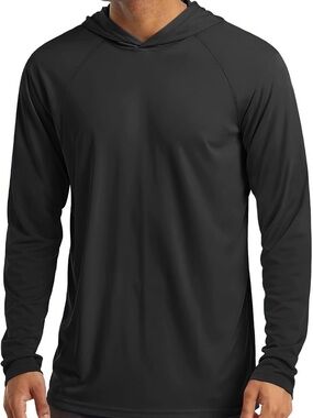 NWT MagcoMsen Performance Hoodie Long-Sleeve Shirt